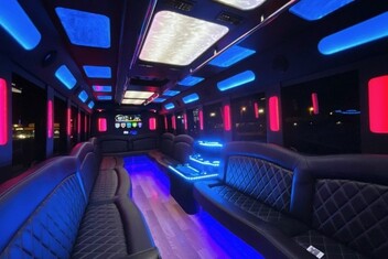Salt Lake City Limousine Bus Interior