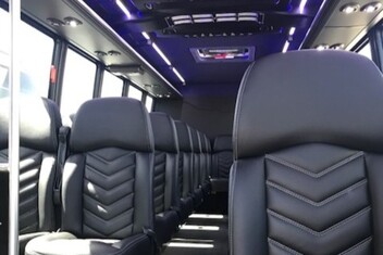 Salt Lake City Minibus Interior