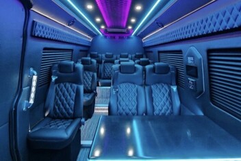 Salt Lake City Sprinter Bus Interior