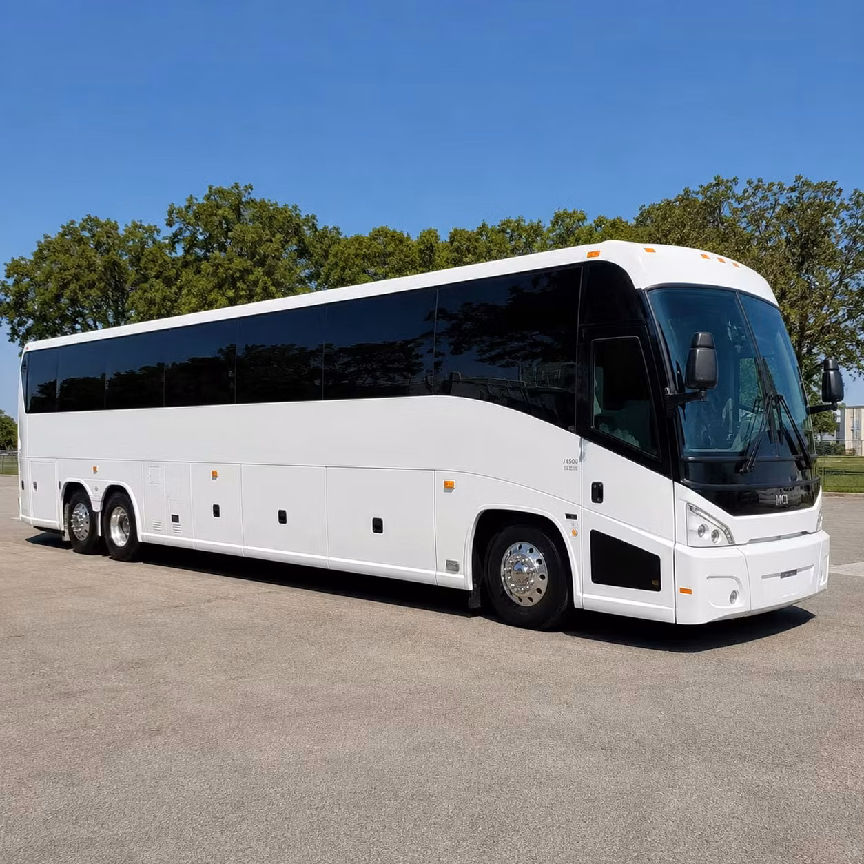 salt lake city charter bus rental exterior