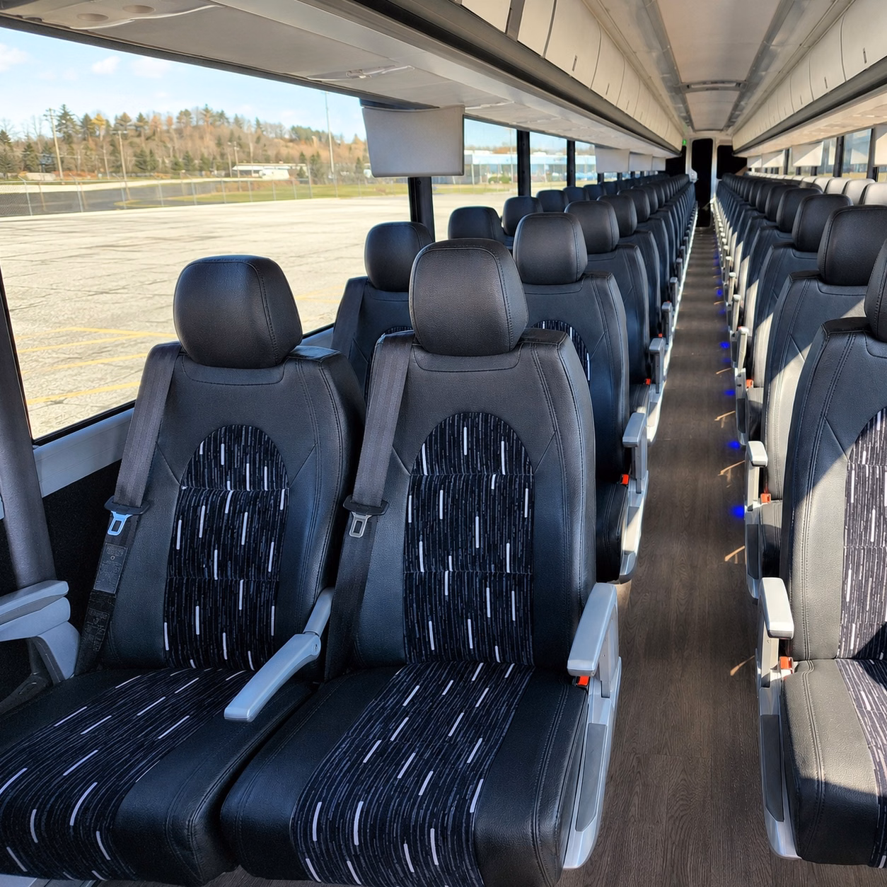 salt lake city charter bus rental inside